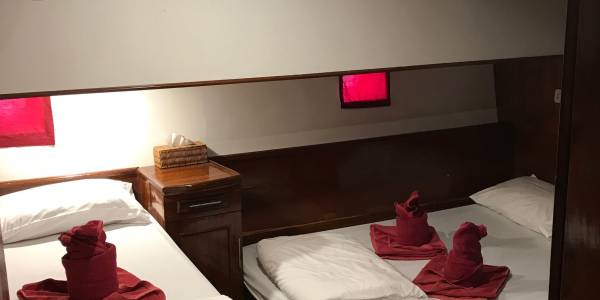 Flexible Twin/Double Kabinen